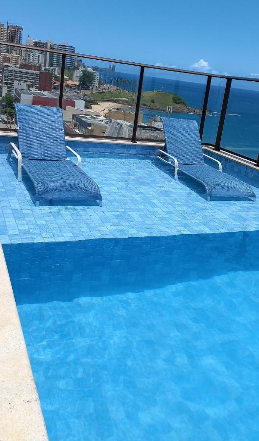 Loft Smart Farol Da Barra, Piscina Rooftop, Beira Mar No Farol Da Barra Salvador Exterior photo